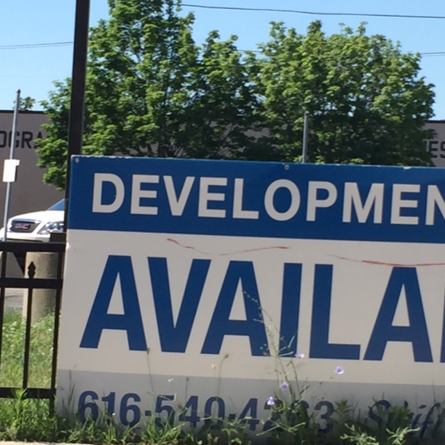 Development Sign 